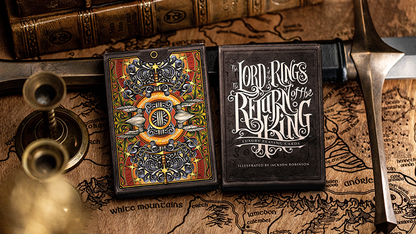 The Lord of the Rings - Return of the King Playing Cards (Black Gilded Edition) by Kings Wild