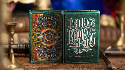 The Lord of the Rings - Return of the King Playing Cards by Kings Wild Project(Green)