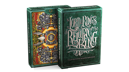 The Lord of the Rings - Return of the King Playing Cards by Kings Wild Project(Green)