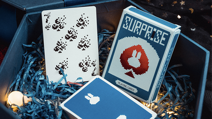 Baraja Sorpresa V5 (Azul) Naipes de Bacon Playing Card Company 