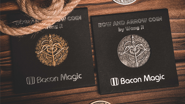 ARCO Y FLECHA MONEDA DE ORO (truco e instrucciones en línea) por Bacon Magic - Truco 