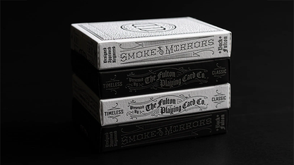 Smoke &amp; Mirrors x Fulton (Mirror-Black) Naipes de Dan &amp; Dave