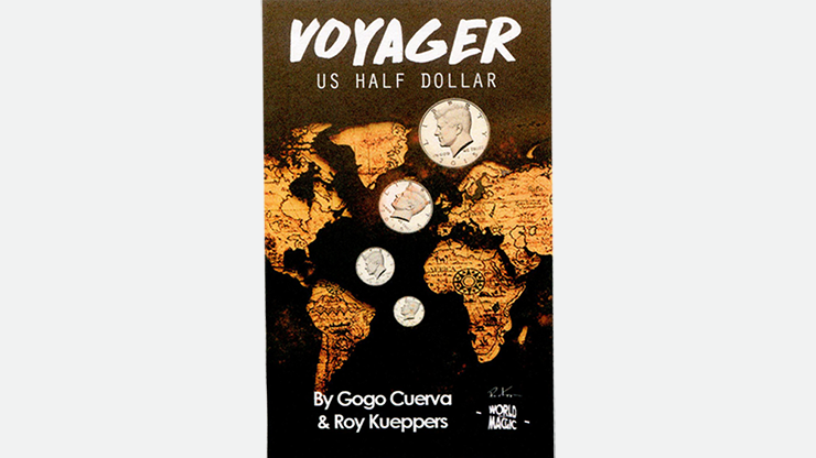 Voyager US Half Dollar (truco e instrucciones en línea) de GoGo Cuerva - Truco 