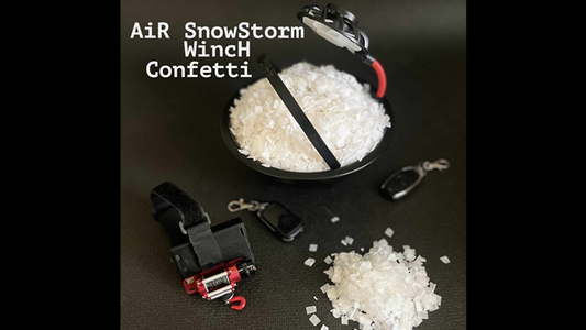 AiR SnowStorm con cabrestante y confeti (truco e instrucciones en línea) de Victor Voitko - Truco 