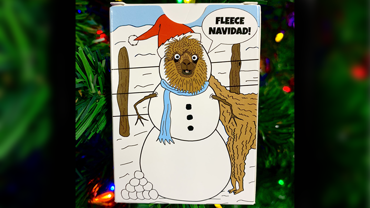Naipes de Navidad de Alpaca