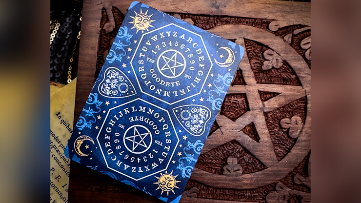 Naipes de adivinación (azul) de Midnight Cards
