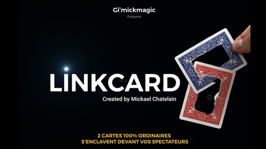 LinkCard BLUE (Gimmicks e instrucción en línea) de Mickaël Chatelain - Truco 