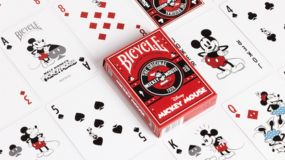 Bicycle Disney Classic Mickey Mouse (Red)  by US Playing Card Co.