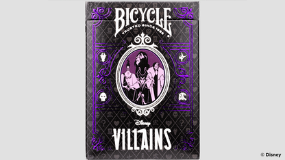 Bicycle Disney Villains (Purple)  by US Playing Card Co.