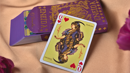 Eneida: Passion (Purple) Playing Cards