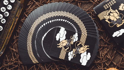 The Dragon (Black) Playing Cards