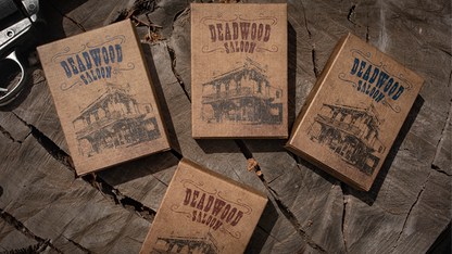 Deadwood (Red) Playing Cards  by Matthew Wright and Mark Bennett