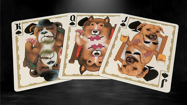 Bicycle Poker Dogs V2  Playing Cards