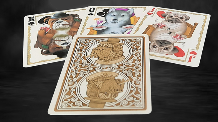 Bicycle Poker Dogs V2  Playing Cards