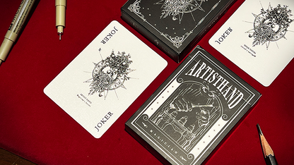 Artist Hand Playing Cards