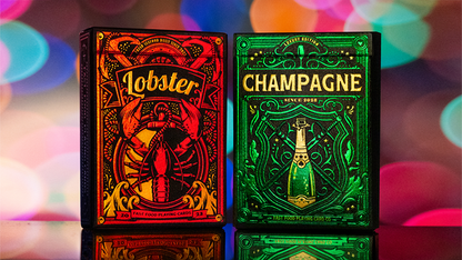 Champagne Playing Cards by Riffle Shuffle