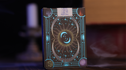 Warriors of the Stars:  Zodiac Playing Cards (Night Blue) by Blue Moon Co.