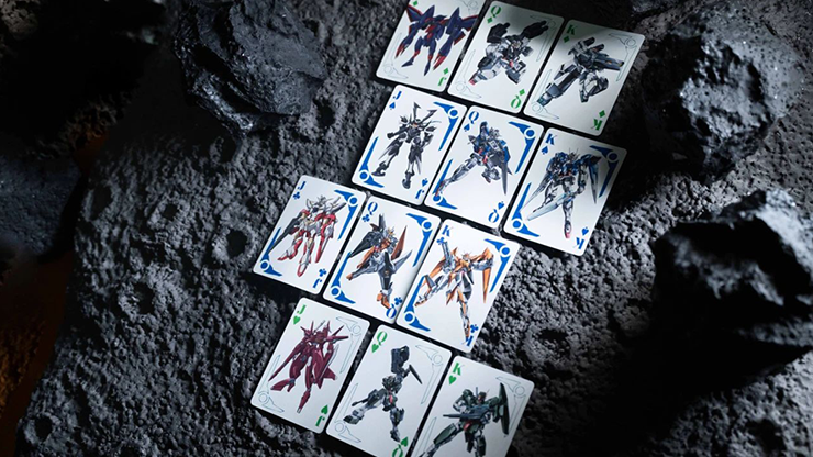 Bicycle Gundam rx78 Playing Cards