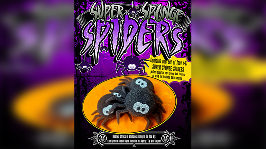 Super Sponge Spiders Sponge Ball Set
