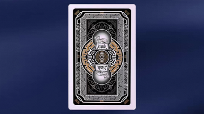 GUAN DAM -Warriors of the Three Kingdoms (Black) Playing Cards by YOKAGAME