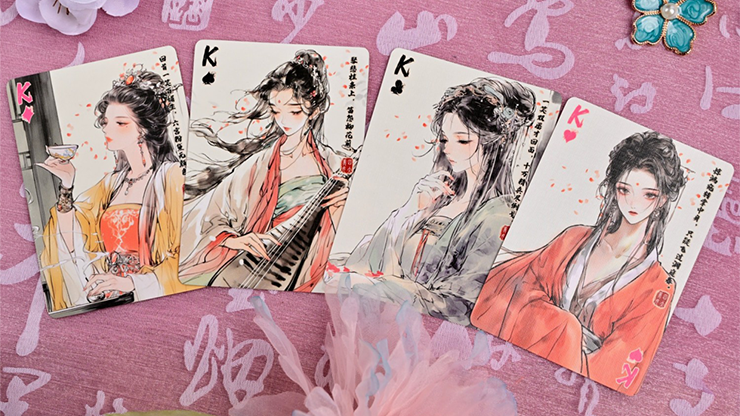Four Beauties (WangZhaojun) Playing Cards