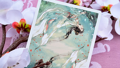 Four Beauties (XiShi) Playing Cards