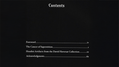 The Cancer of Superstition by Harry Houdini and C.M. Eddy Jr.