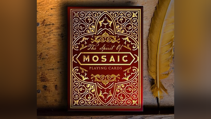 The Spirit of The Mosaic (Red) Playing Cards