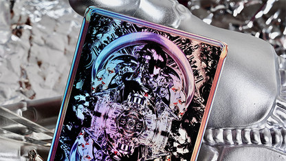 Robo-Geisha playing cards by Evokad