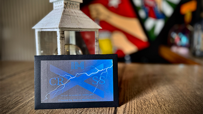 Cross (Blue) by Marco Markiewicz