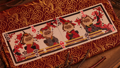 Tanuki Yukaku (Hanafuda) Playing Cards