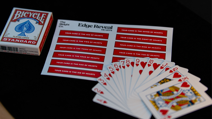 Edge Reveal (RED Suits) by The Sleight Co