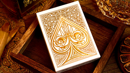 Sanctuary (Gold) Playing Cards
