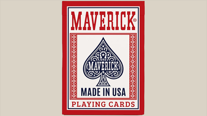 Maverick Made in the USA (Red) Playing Cards