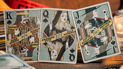 Odd Fellows (Sister Merry Gorda) Playing Cards by Stockholm 17