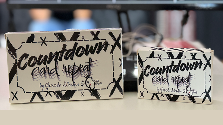 Countdown Repeat by Gonzalo Albiñana & CrazyJokers (Parlor/Stage Size)
