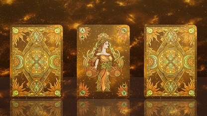 Zodiac (Virgo) Luminous Edition Playing Cards by TCC