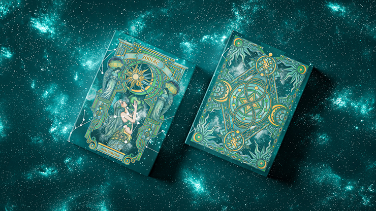 Zodiac (Aquarius) Luminous Edition Playing Cards by TCC