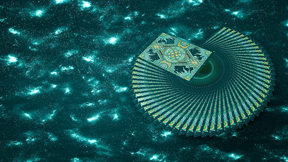 Zodiac (Aquarius) Luminous Edition Playing Cards by TCC