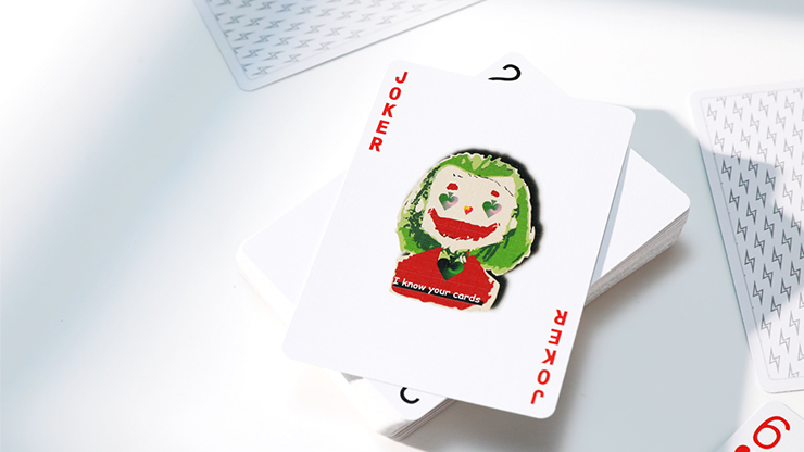 Yuci Tiny Wizard White Playing Cards by TCC