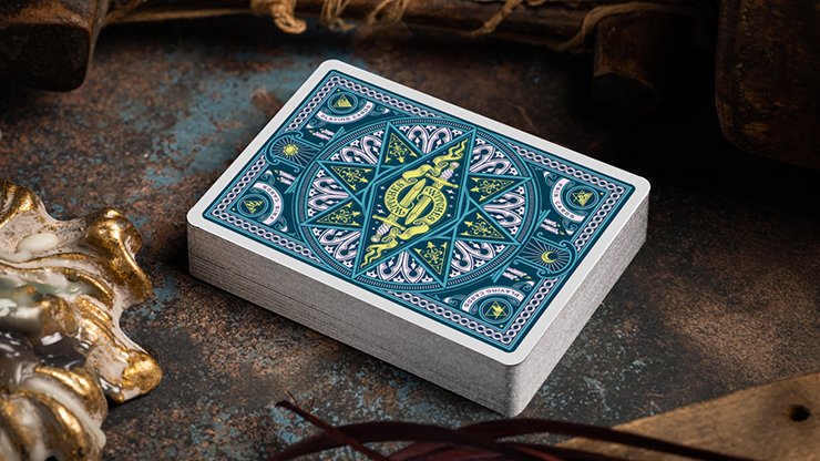 Witches Playing Cards