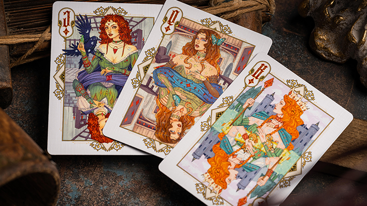 Witches Playing Cards