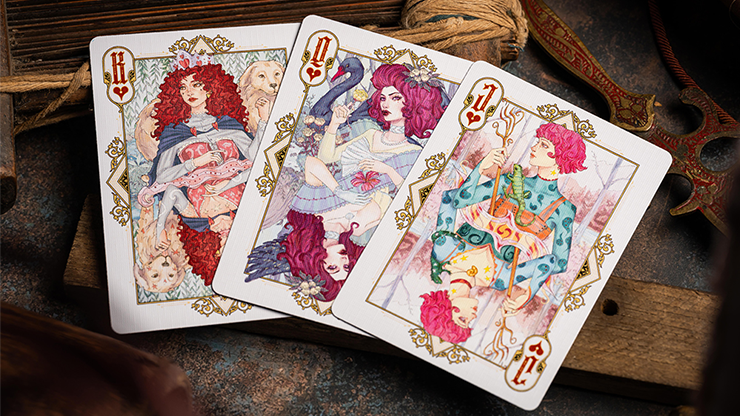 Witches Playing Cards
