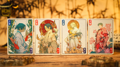 Ancient Relics Gem Playing Card by 52 Muse (Pink)