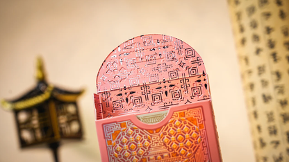 Ancient Relics Gem Playing Card by 52 Muse (Pink)