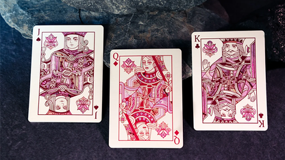 Morpho V2 (Pearl) Playing Cards by TCC Fashion