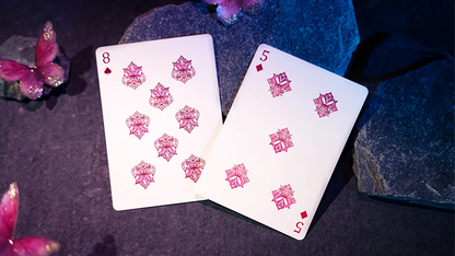 Morpho V2 (Pearl) Playing Cards by TCC Fashion