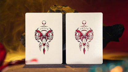 Morpho V2 (Carmine) Playing Cards by TCC Fashion