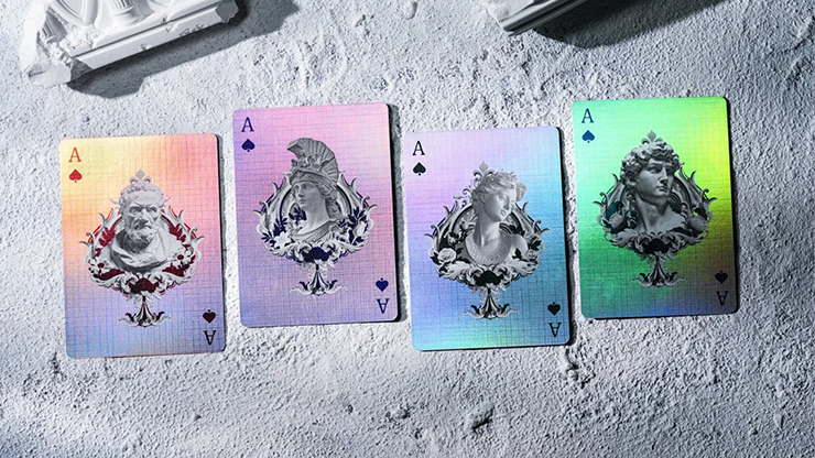 Alabaster David HOLO Playing Cards by TCC Fashion