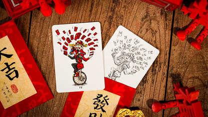New Year Playing Cards by Smooth Writing